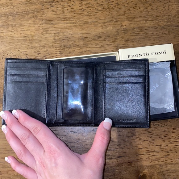 Leather Pronto Uomo wallet from Nordstrom’s - Picture 2 of 6